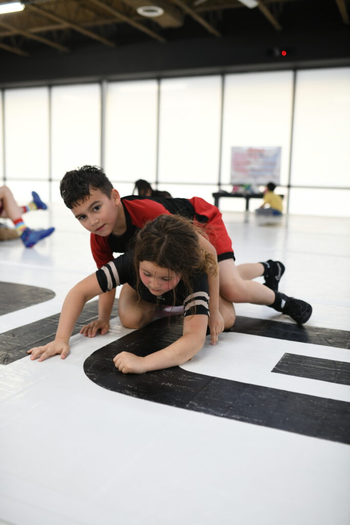 Youth wrestling at Paradigm Wrestling 